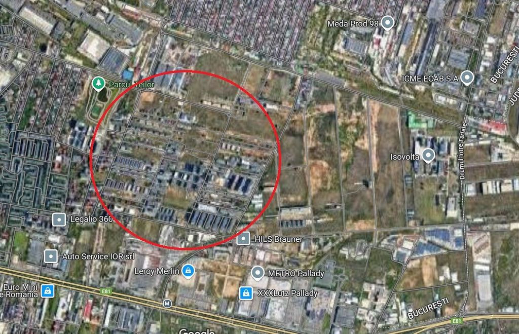 Zona Theodor Pallady sp 187 mp Inchiriat