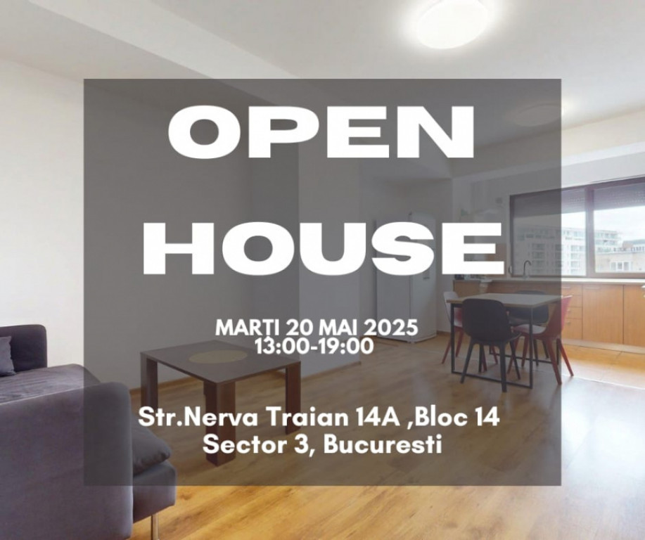 Apartament 3 camere Nerva Traian Timpuri Noi