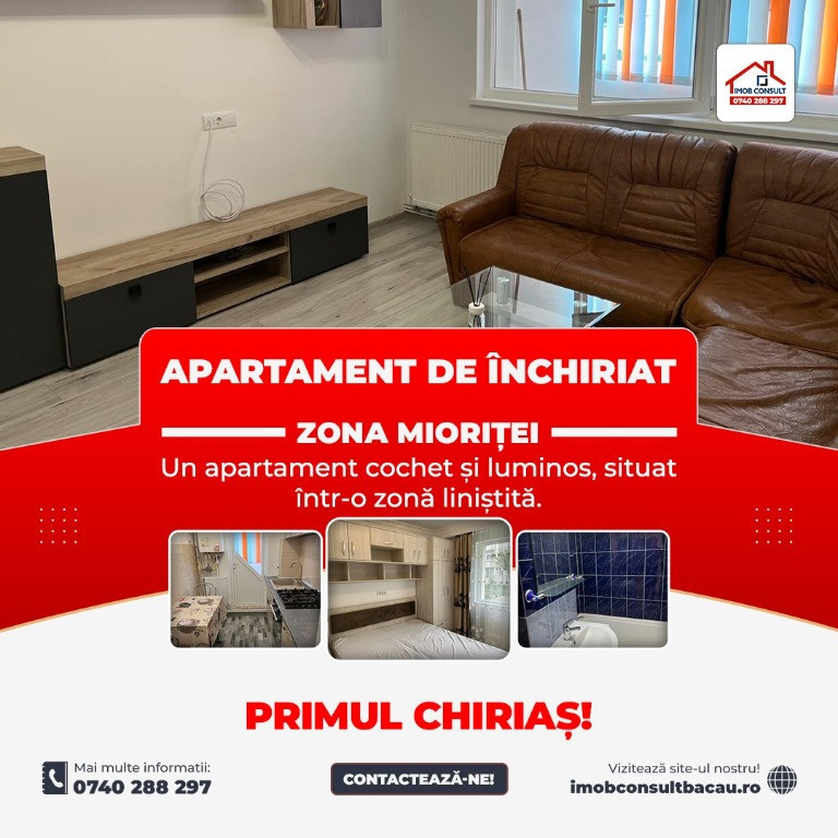 Fii primul chirias al acestui apartament proaspat renovat! CE1118