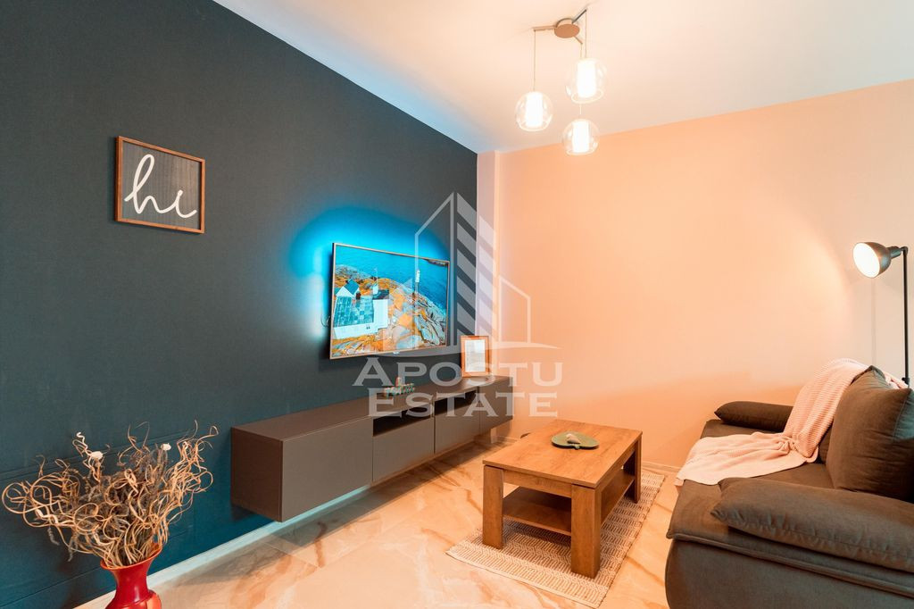 Apartament cu 2 camere, mobilat si utilat modern, Giroc