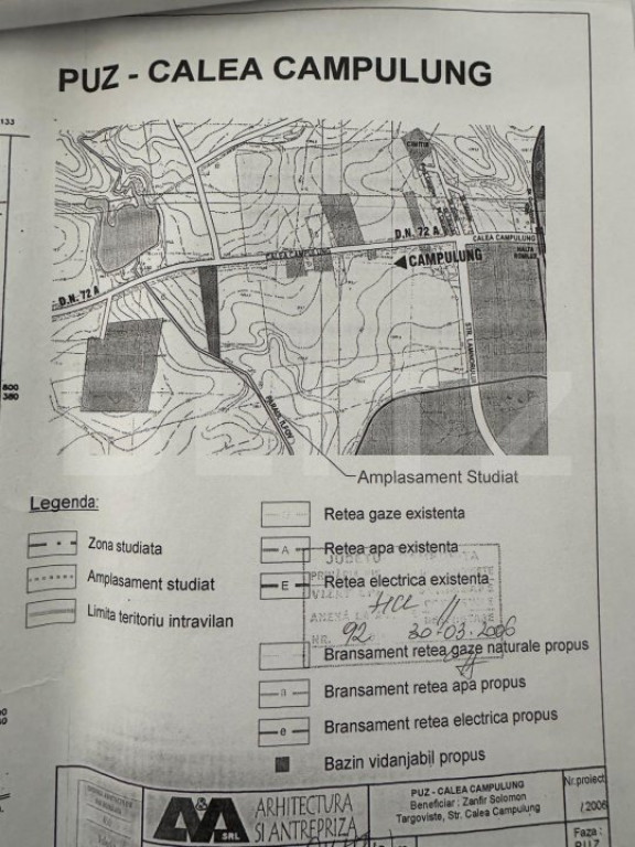 De vânzare: Teren intravilan – 901 mp – Zona Priseaca,