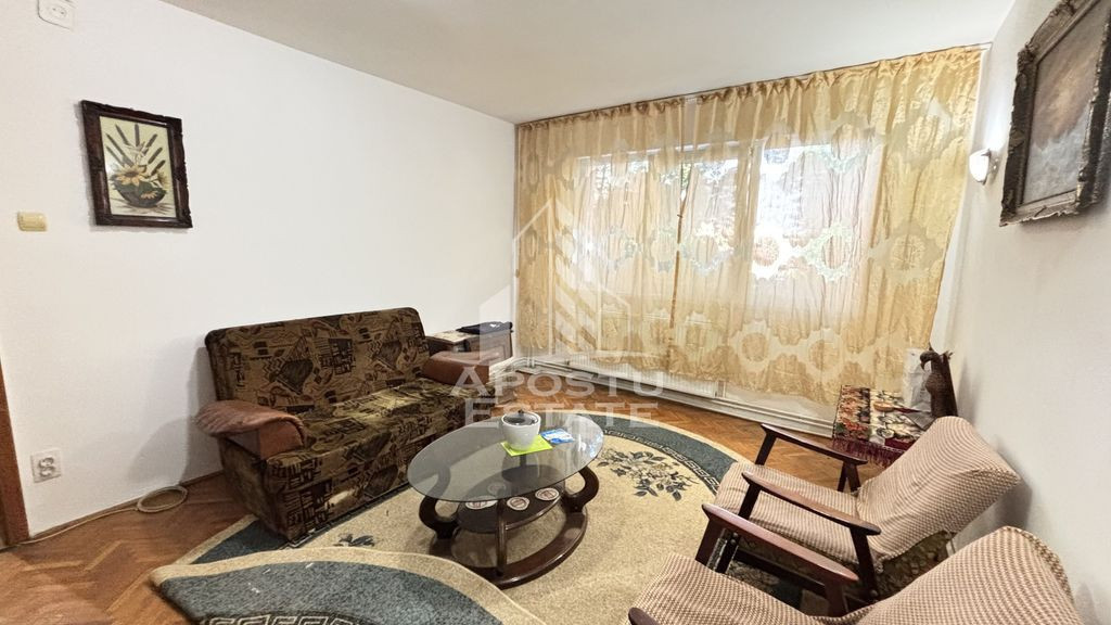 3 camere, centrala proprie, etaj 1, zona Kaufland-Sagului