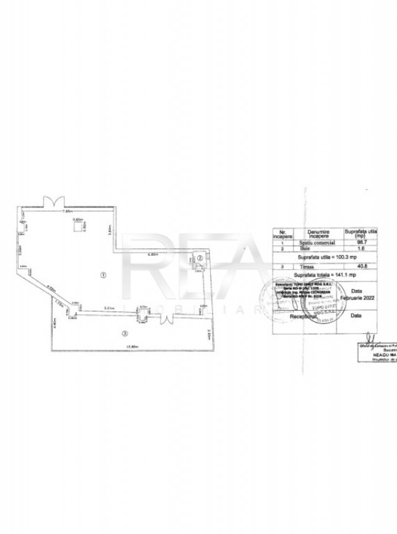 Spatiu Comercial | 140 mp | 13 Septembrie