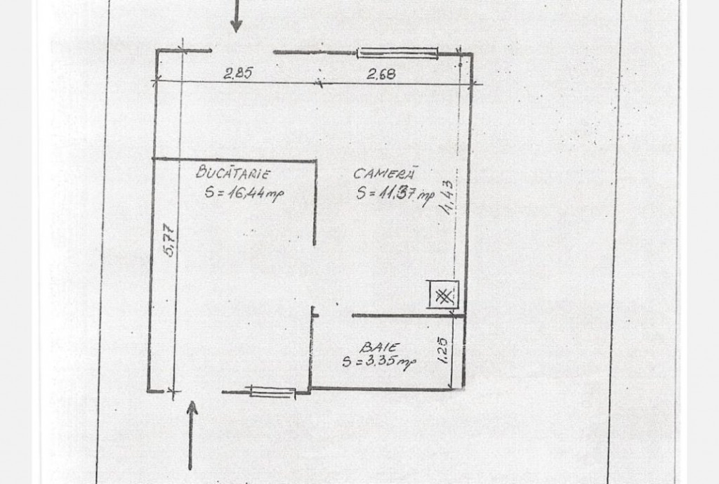 Spatiu cu vad excelent, 35 mp, vitrina, zona Motilor