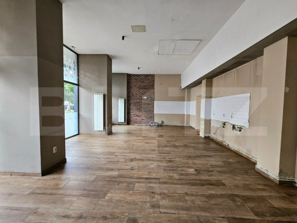 Spatiu cu vad pietonal excelent, 100 mp, zona Pietei Marasti