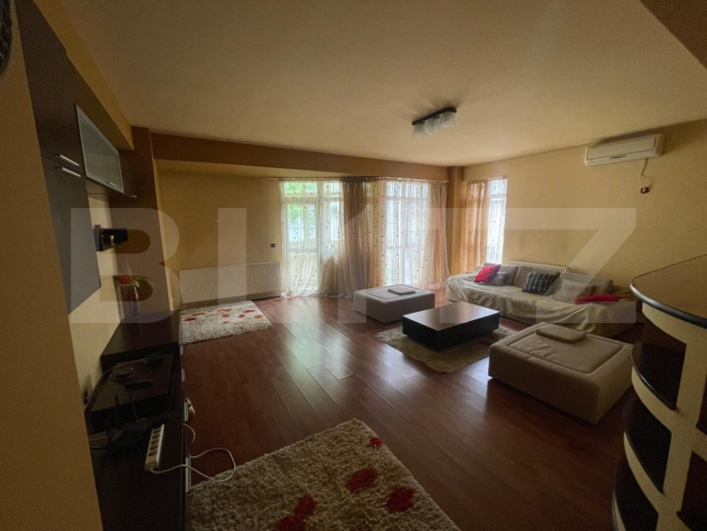 Apartament de inchiriat, cu 3 camere, 100 mp, zona Ciuperca