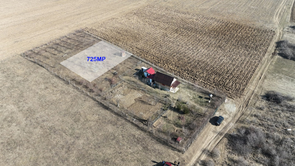 Teren cabana/gradina 725mp zona Dealul Daii