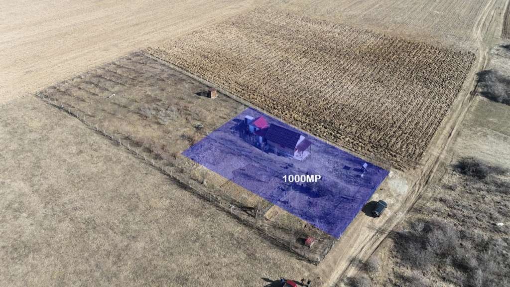 Cabana cu teren 1000mp zona Dealul Daii