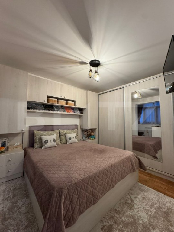 Apartament cu 2 camere, 41 mp, etaj intermediar, renovat, zo