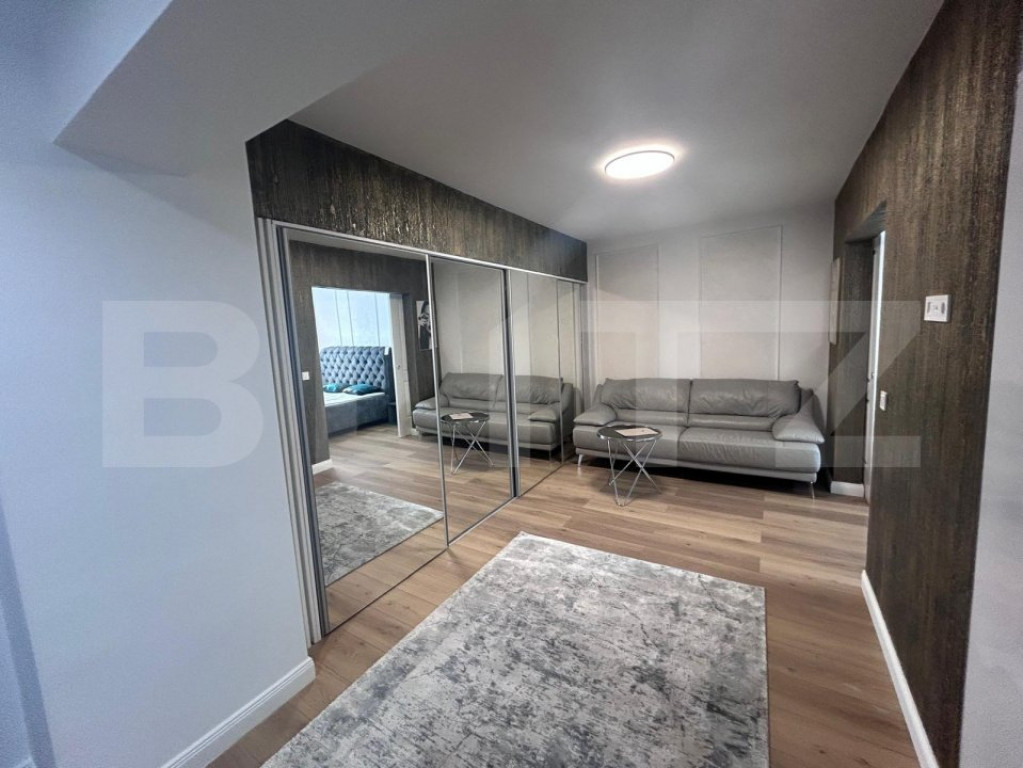 Apartament, de inchiriat, cu 3 camere, 65 mp, zona Bacriz