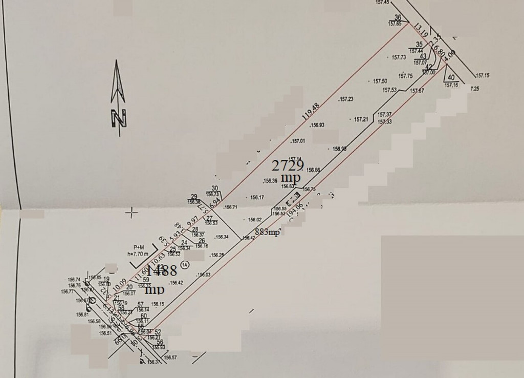 Bariera Bucov - intravilan 5100mp, d-26mp - 48 eu/mp