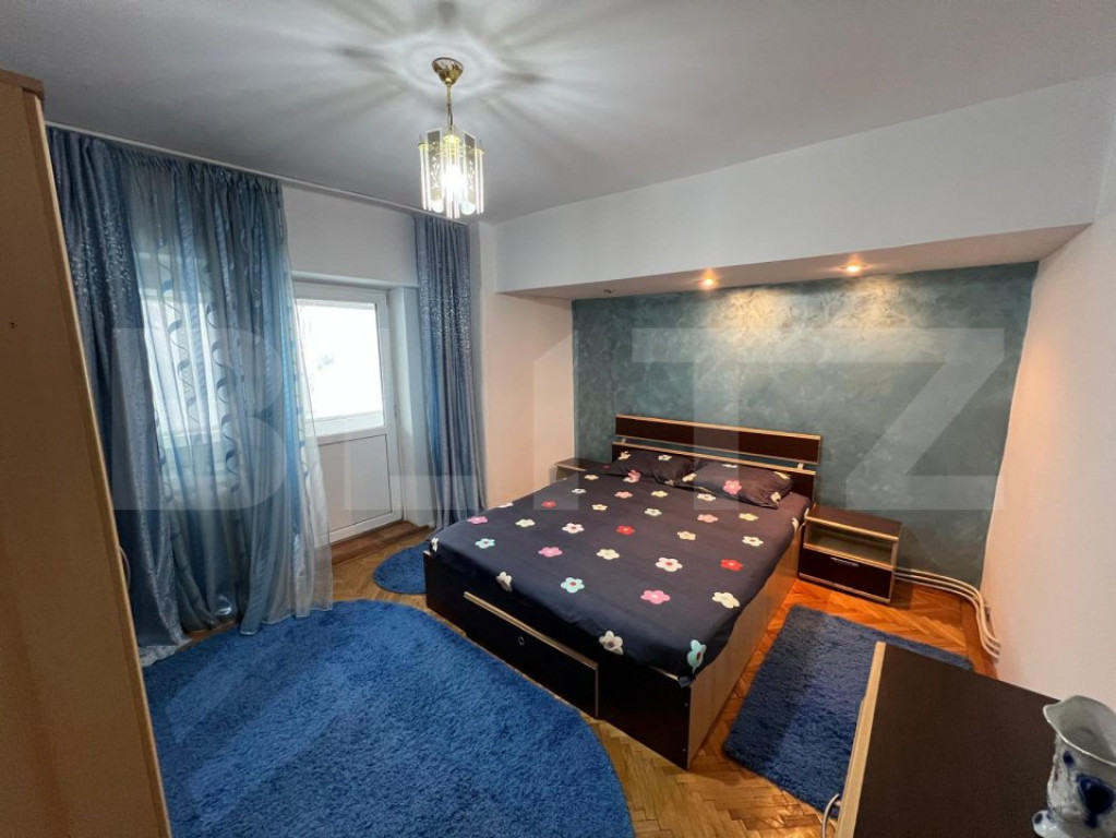 Apartament de închiriat, generos cu 3 camere, 80 mp, în zo