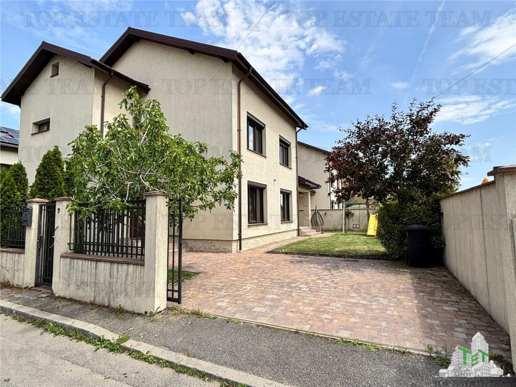 Vila individuala 300 mp construiti 6 camere, mobilata si uti