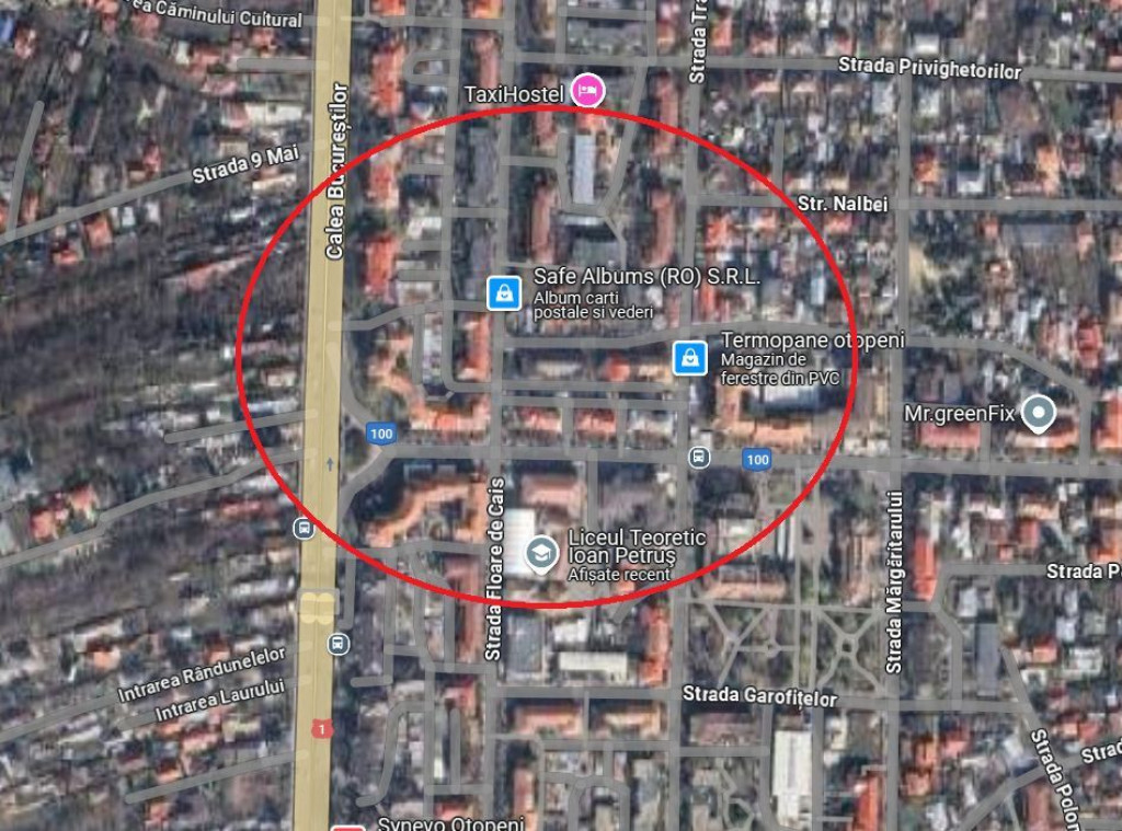 Otopeni sp 90 mp trafic intens