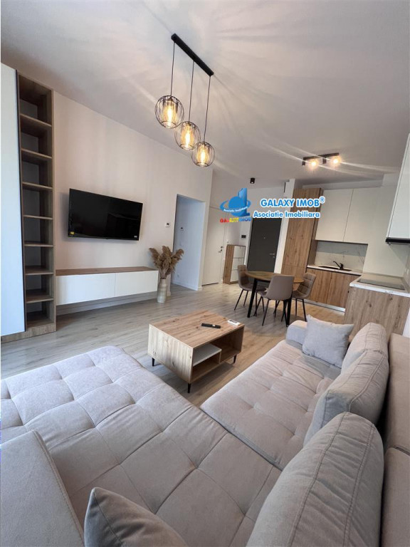 2 camere parter gradina mobilat Baneasa Greenfield nou