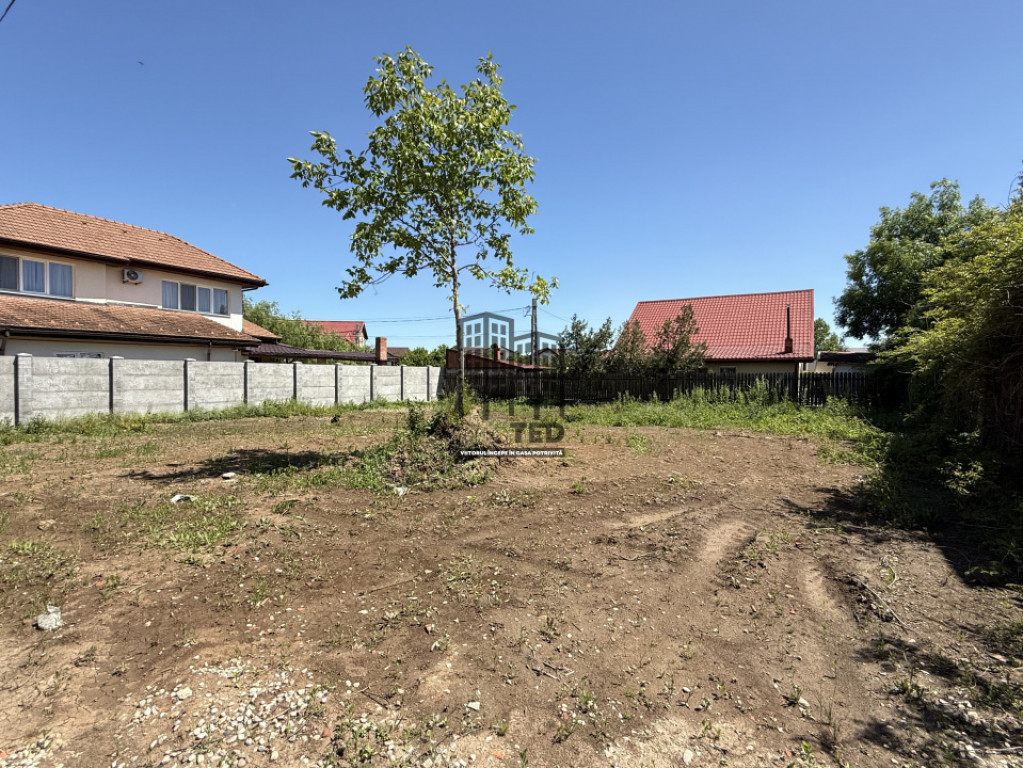 Teren intravilan de vânzare – 496 mp, Mogosoaia, cartier
