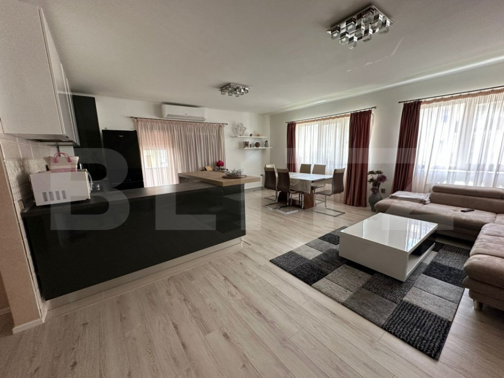 Apartament 3 camere, 2 bai, 84 mp, terasa 20 mp, 2 parcari,