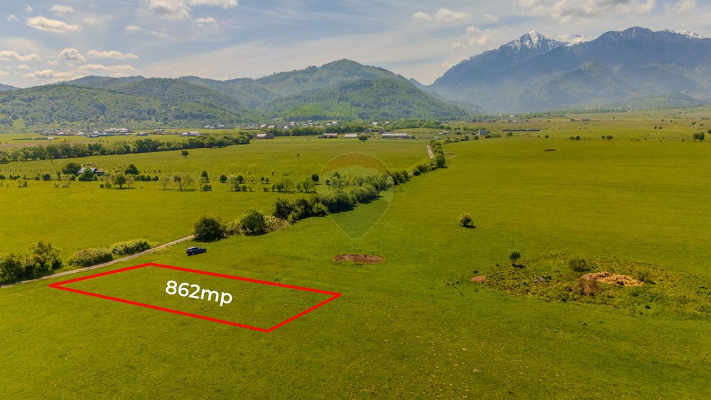 Teren 862mp Rasnov/Intravilan