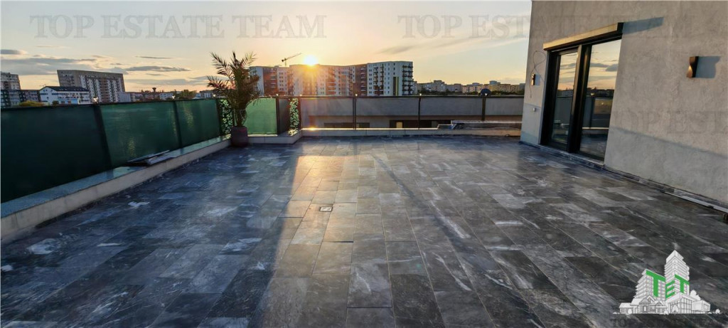 Penthouse 3 camere terasa 184,2mp, finisaje de lux, cu pri