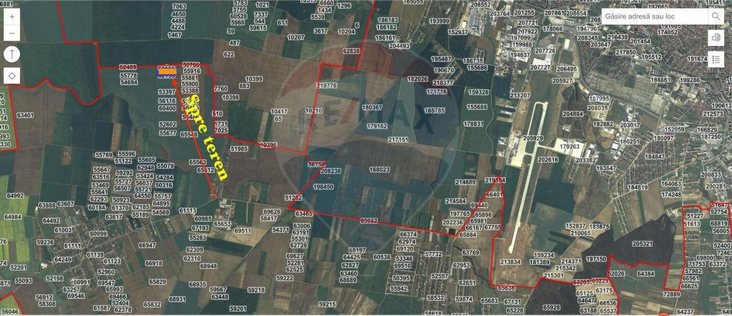 Teren extravilan de vanzare