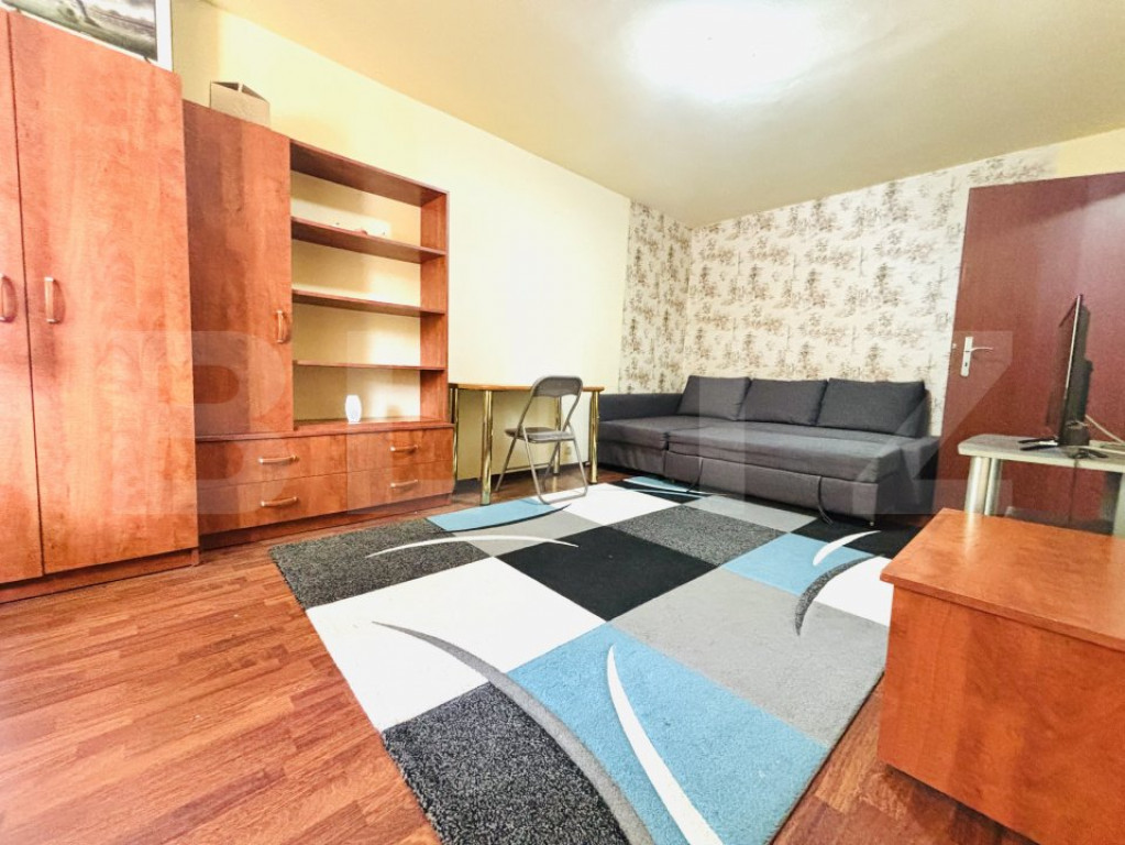 Apartament de inchiriat, cu 1 camera, 27 mp, zona Aradului