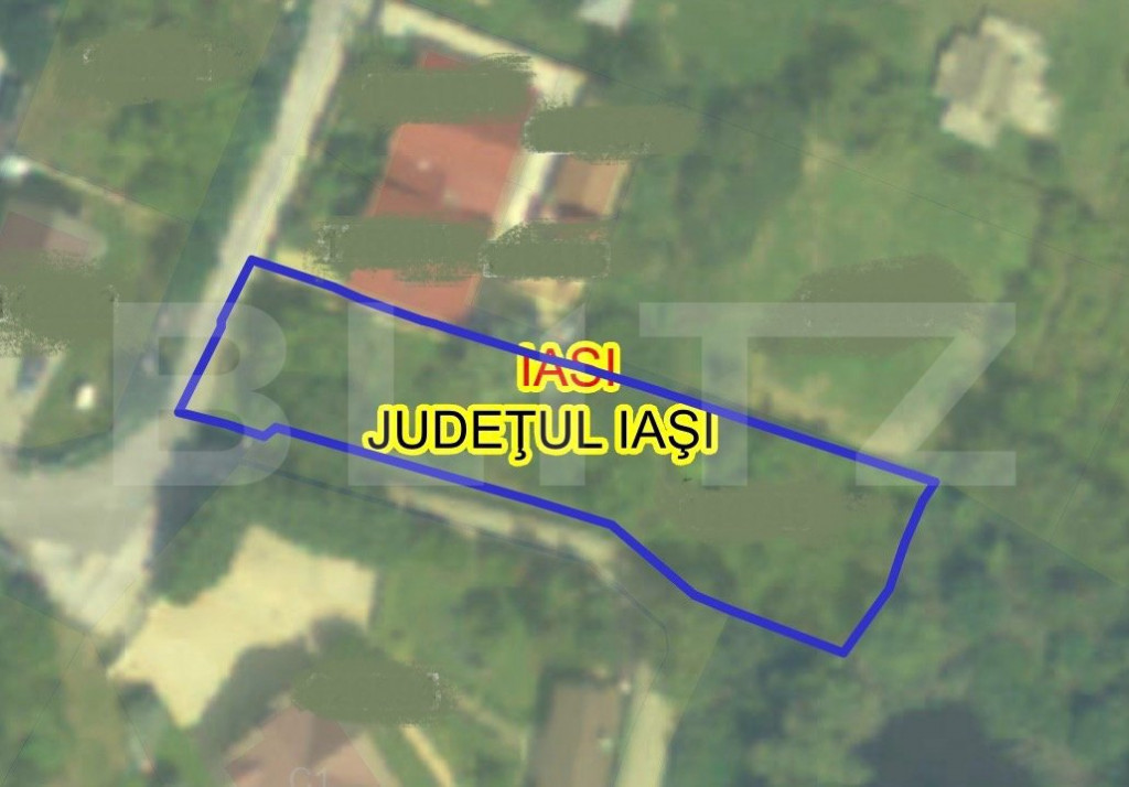 Teren intravilan, de vanzare, 1090 mp, zona Bucium