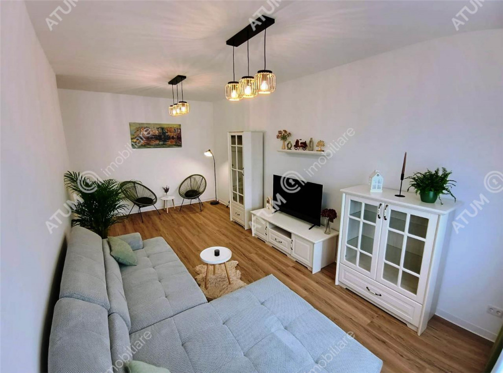 Apartament cu 3 camere 2 bai si parcare privata in Selimbar