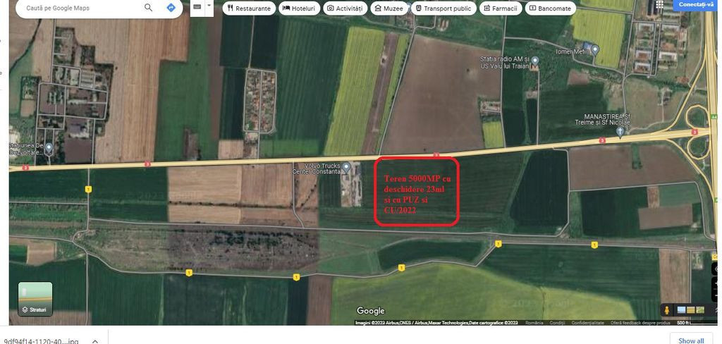 Teren spațiu depozite/producție/service cu PUZ și CU