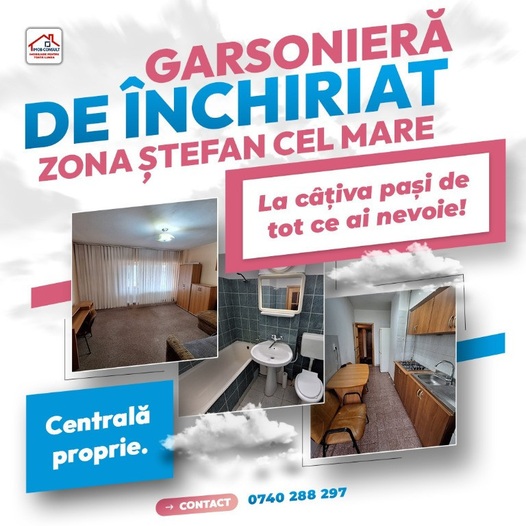 Garsoniera renovata, complet mobilata si echipata! CE1127