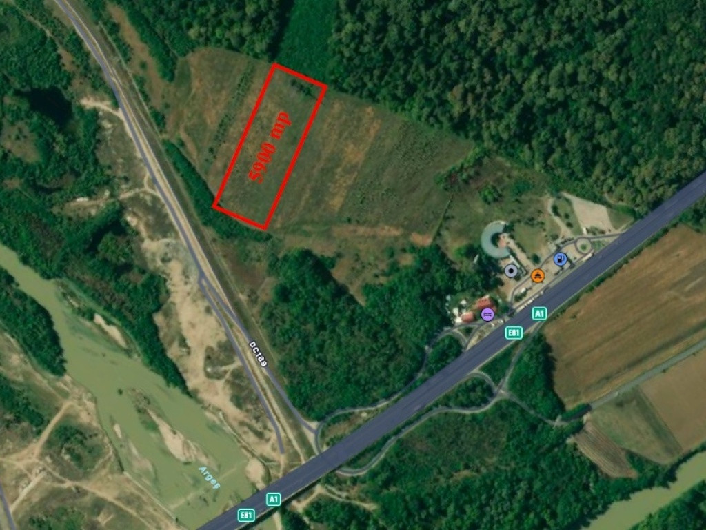 Teren 5900 mp - Km 36 - Petrom