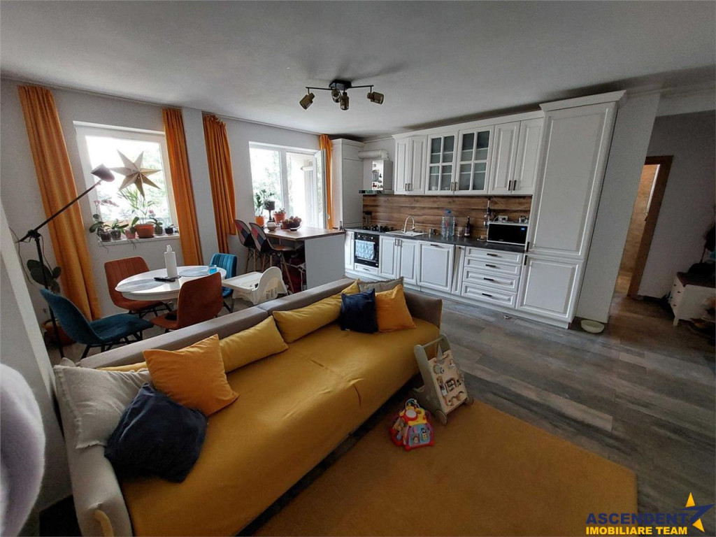 Pet friendly!Apartament cu frumoasa gradina de 80mp si curte