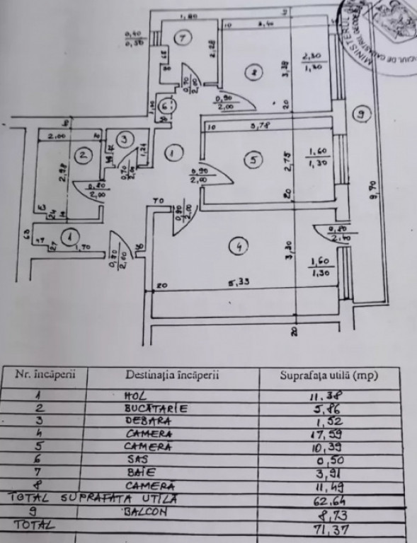 Apartament de 3 care ( RENOVAT + REABILITAT )-Piata Resita
