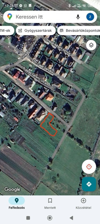 De vânzare teren intravilan construibil în Sfântu Gheorghe