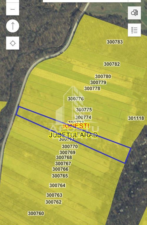 Teren Ignesti Jud. Arad 9814MP