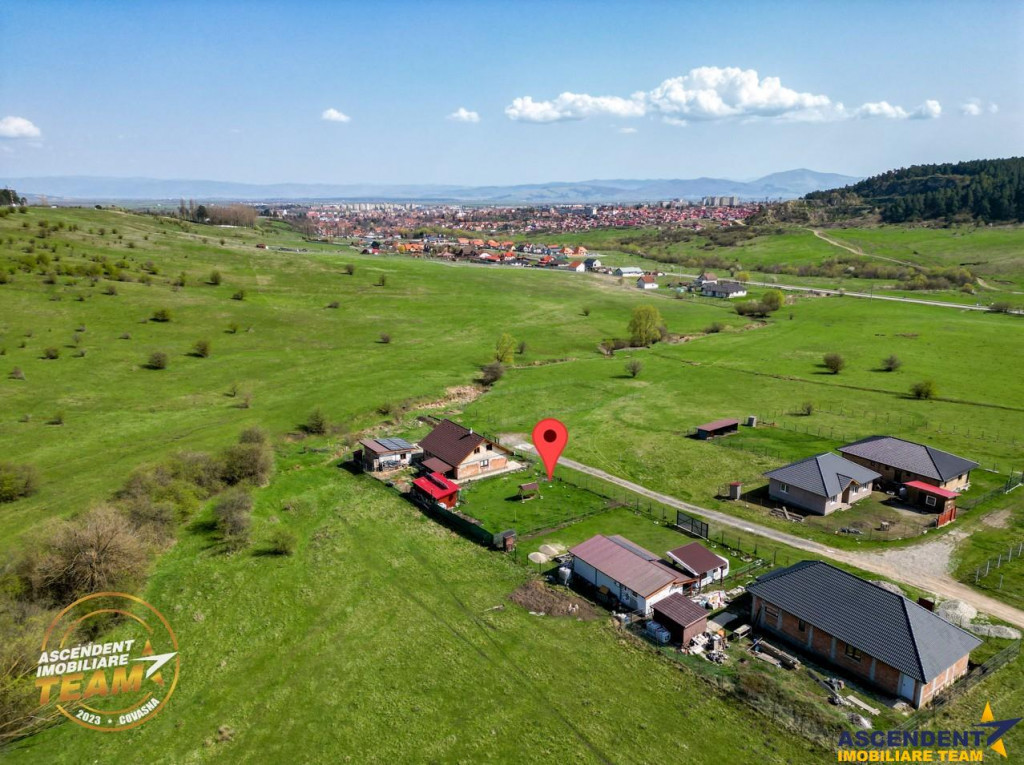 OFERTA REZERVATA!588 mp teren intravilan casuta solara,veder