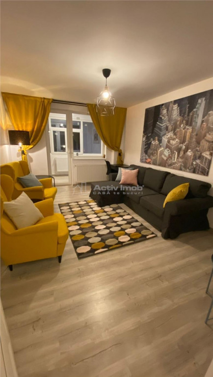 2 camere, etaj 1, 52 mp, mobilat-utilat, LOC DE PARCARE, Mar