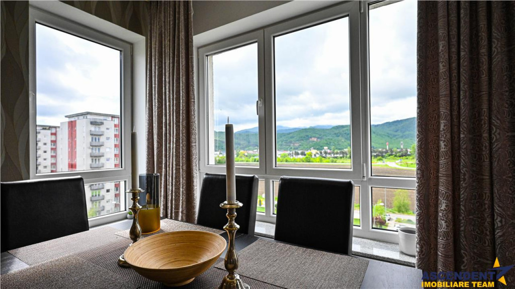 3D! Apartament lux 3 camere,decomandat, elegant mobilat,vede