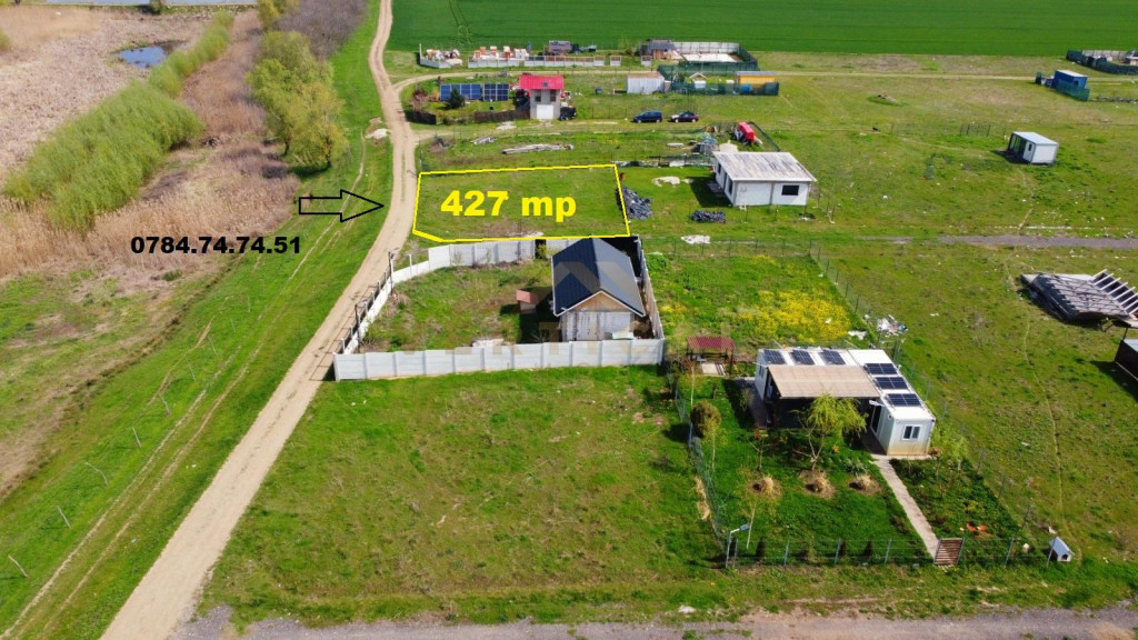 Teren intravilan construibil - comuna Berceni