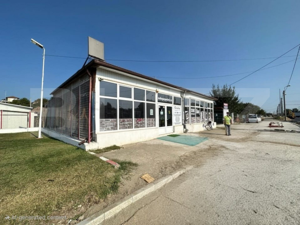 Spatiu comercial 288mp utili si 400mp teren in zona Garii