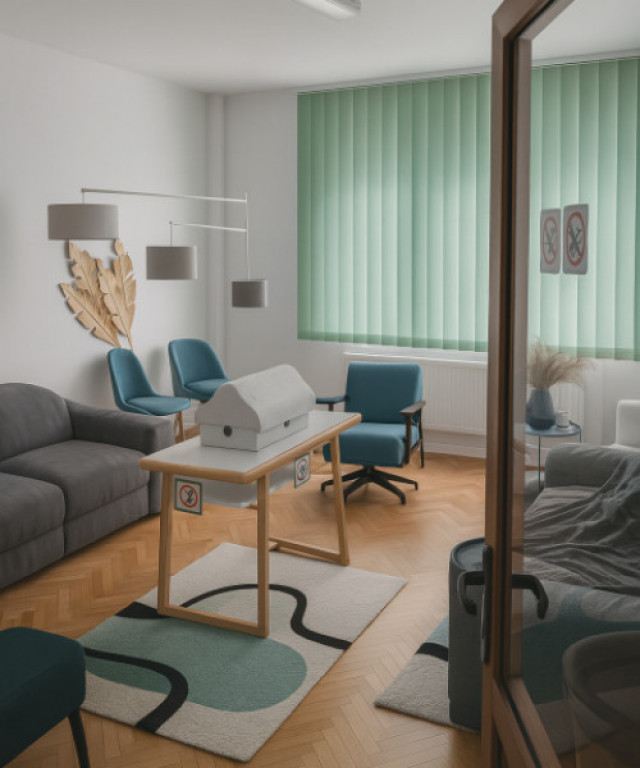 Apartament 2 camere ideal pentru birouri, 57mp