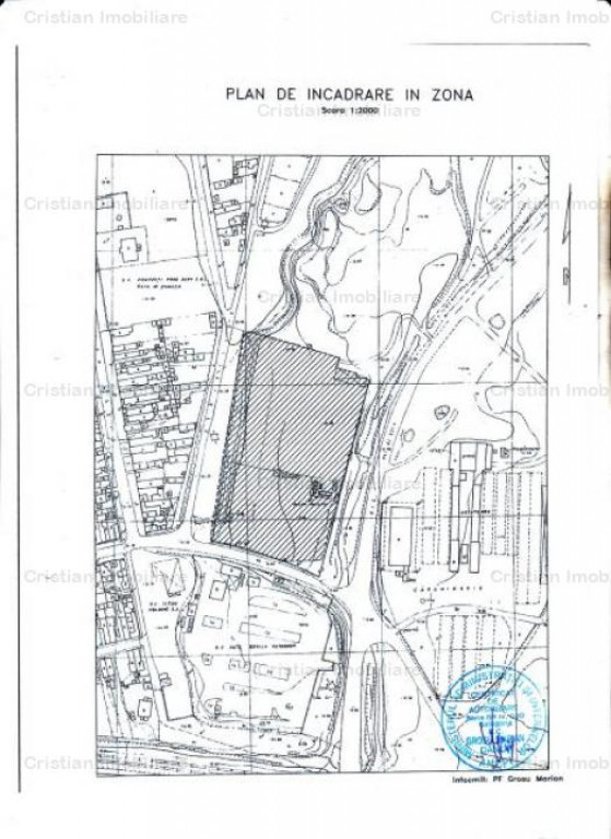 SUPER TEREN 14.168mp ; 320m deschidere la 3 strazi