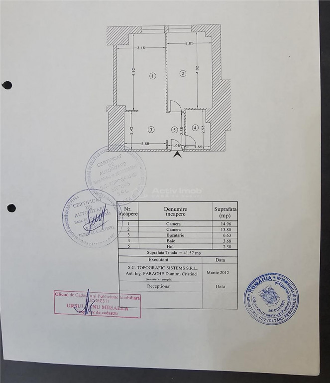 Vitan-Barzesti - 2 camere - centrala imobil - mobilat si uti