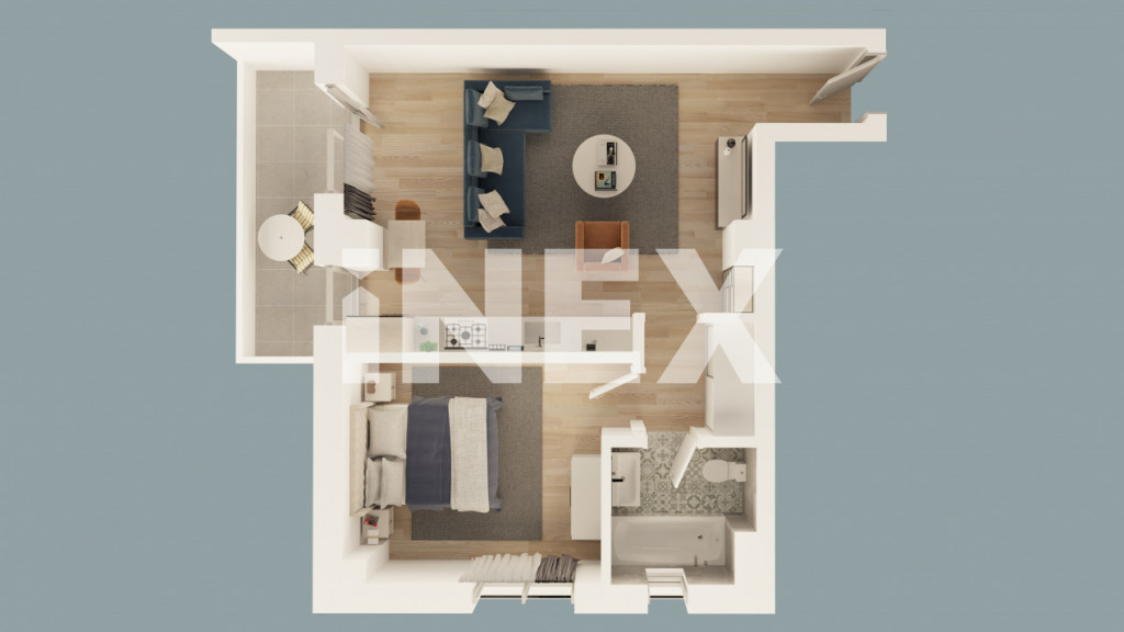 Apartament 2 camere in Mioveni | Bloc Nou | Comision 0%