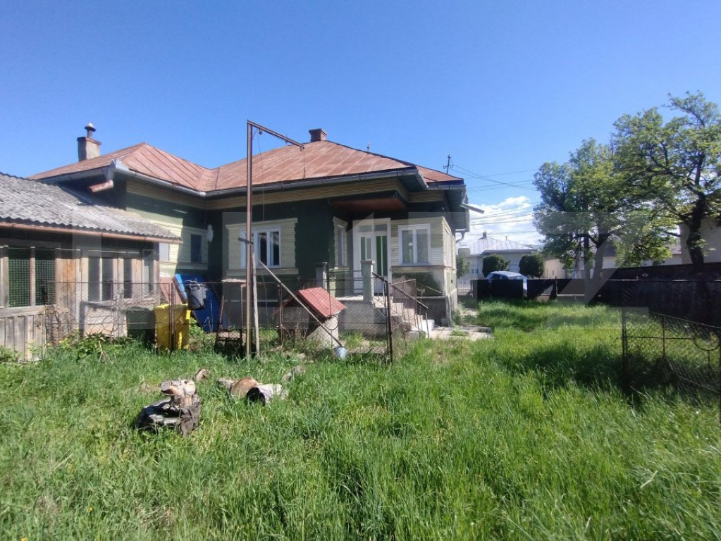 Casa 80mp+teren intravilan 87 ari(8700mp)zona Tiha Bargaului