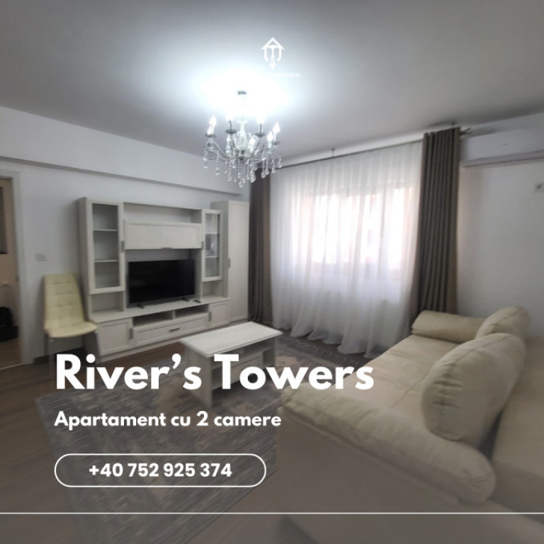 Apartament 2 camere de închiriat – River's Towers