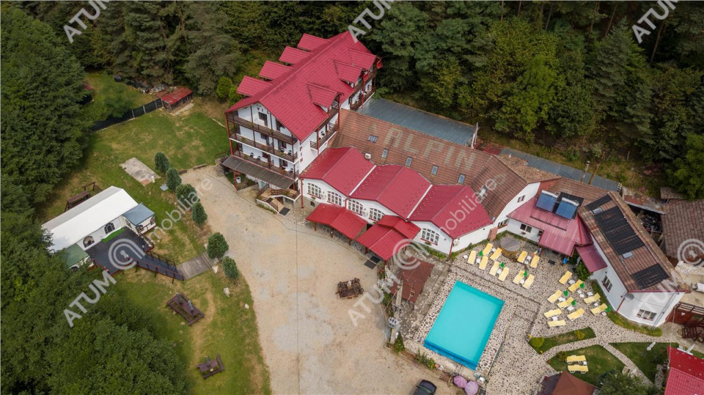 Pensiune turistica cu restaurant si 33 camere in Rasinari Si