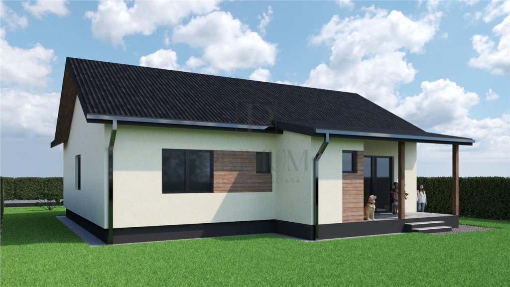 Casa individuala - personalizare interioara - toate utilitat