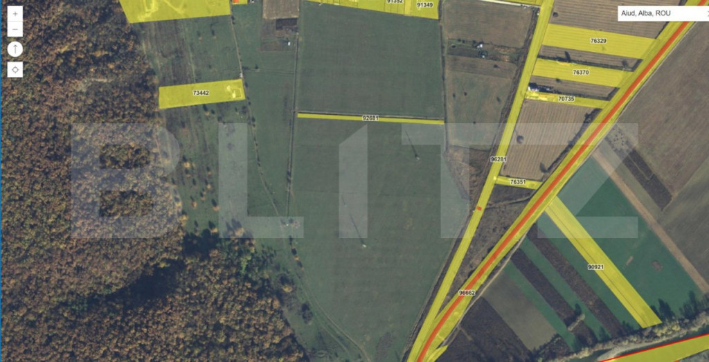 Teren extravilan 12 ha ideal ca investitie apa, curent Zona