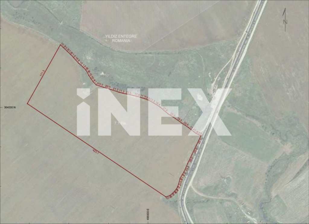 Teren intravilan 71.000 mp de vânzare – Oarja, Argeș | A