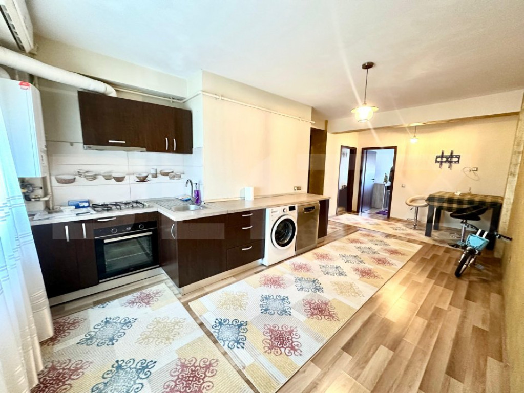 Apartament modern cu 3 camere în cartier rezidențial, 59 m